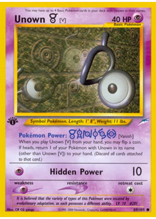 Unown [V]