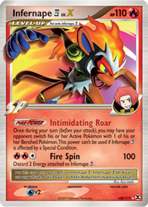 Infernape E4 LV.X