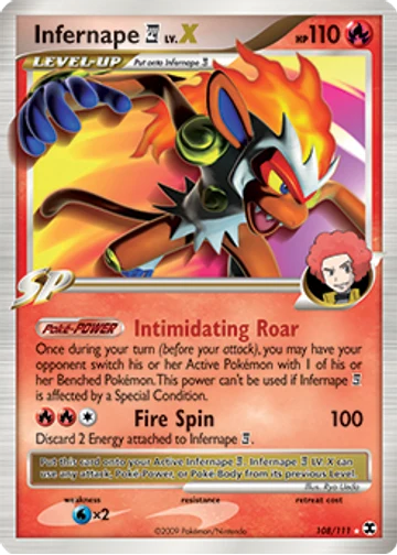Infernape E4 LV.X