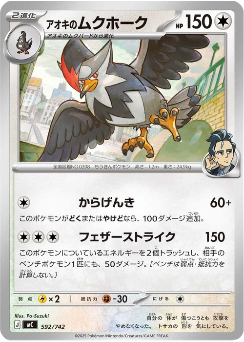 アオキのムクホーク