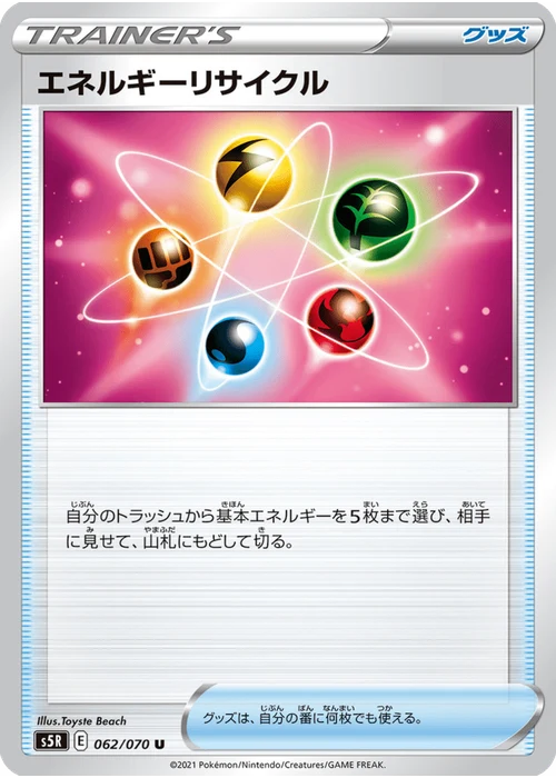エネルギーリサイクル