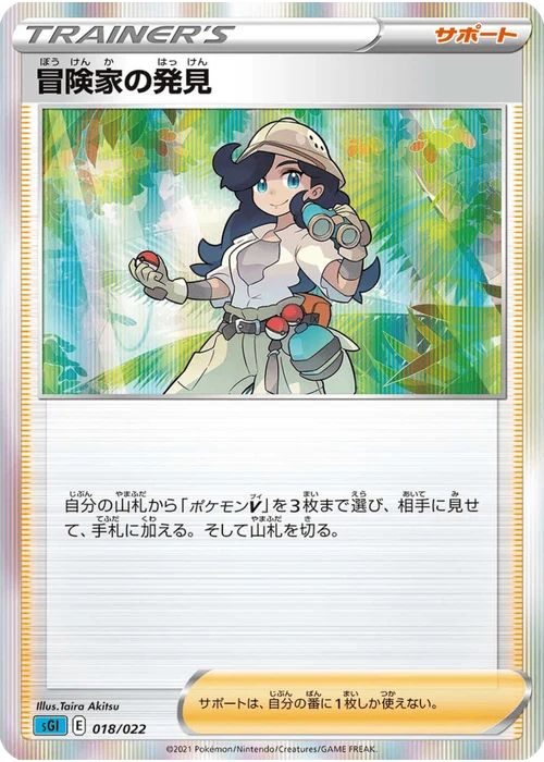 冒険家の発見