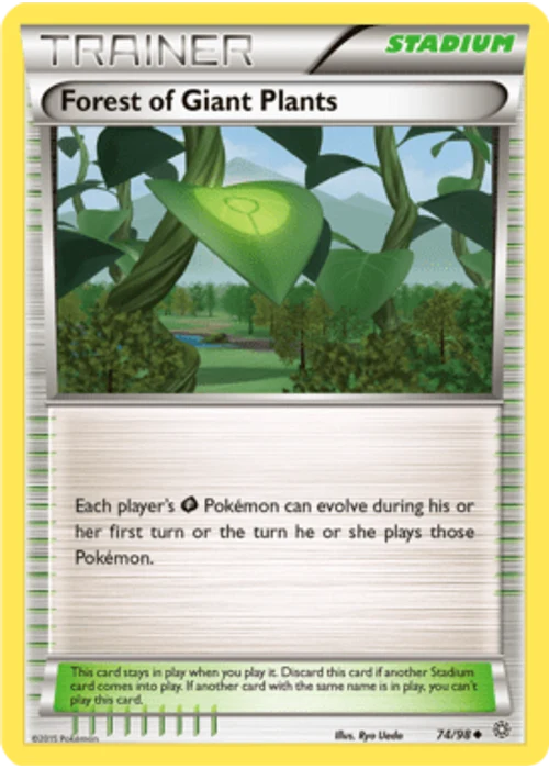 Forest of Giant Plants