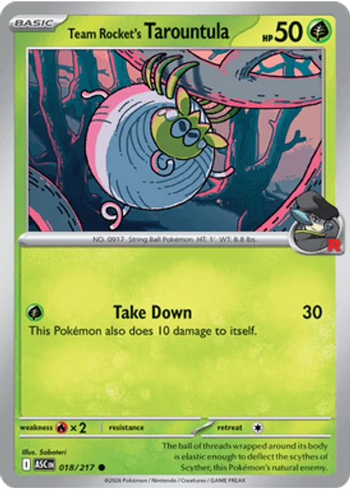 Team Rocket's Tarountula