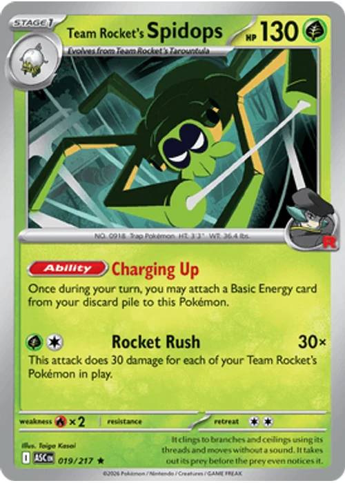 Team Rocket's Spidops