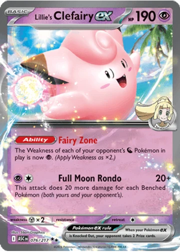 Lillie's Clefairy ex