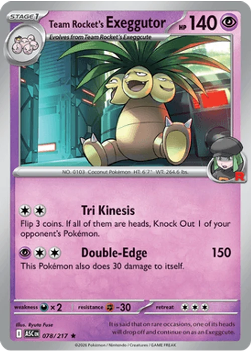 Team Rocket's Exeggutor