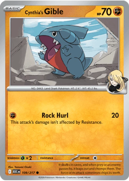 Cynthia's Gible