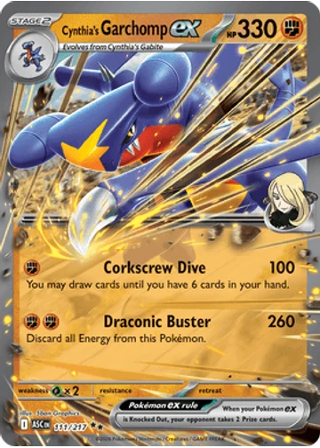 Cynthia's Garchomp ex