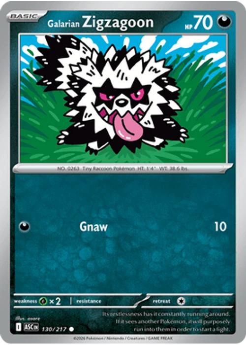 Galarian Zigzagoon