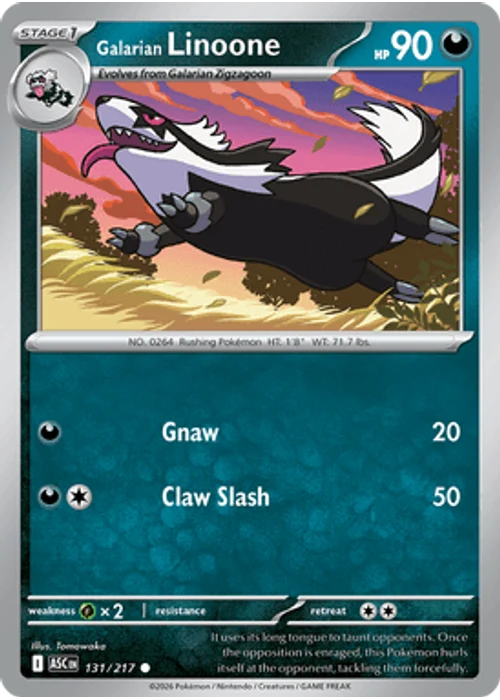 Galarian Linoone