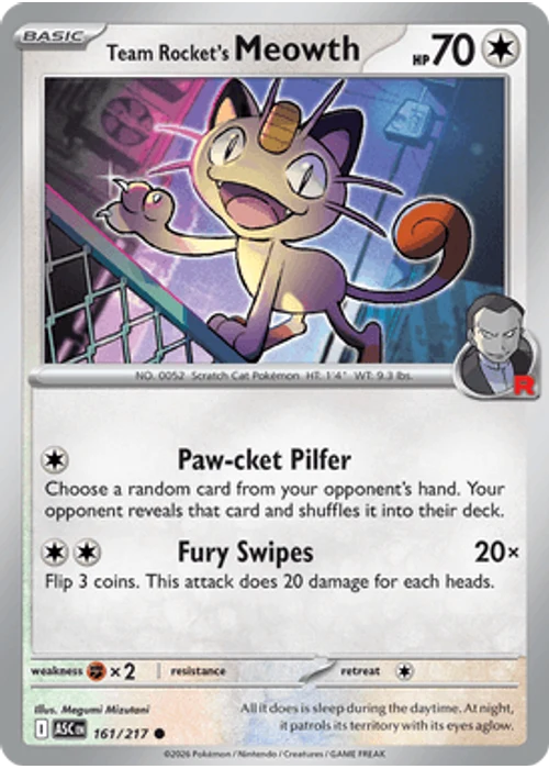Team Rocket's Meowth