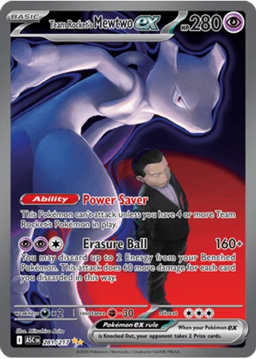 Team Rocket's Mewtwo ex