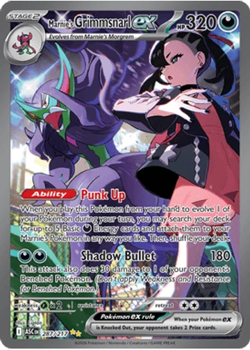 Marnie's Grimmsnarl ex