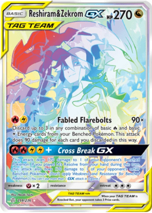 Reshiram & Zekrom-GX