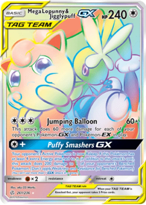 Mega Lopunny & Jigglypuff-GX