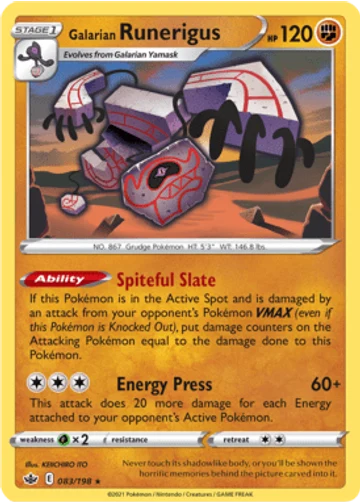 Galarian Runerigus