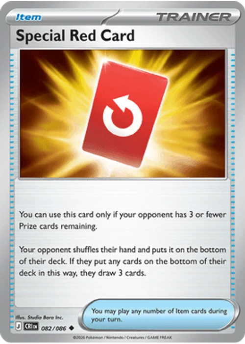 Special Red Card