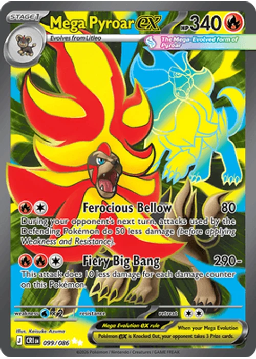 Mega Pyroar ex