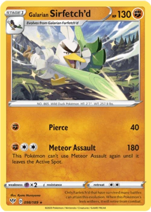 Galarian Sirfetch'd