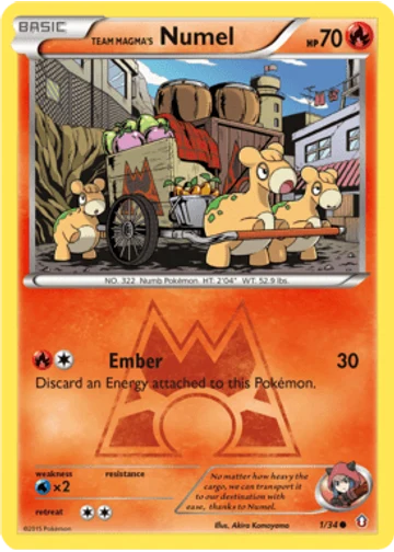 Team Magma's Numel
