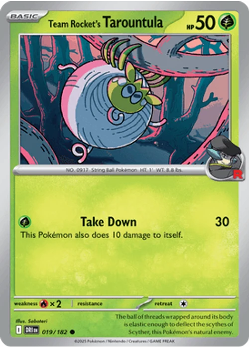 Team Rocket's Tarountula