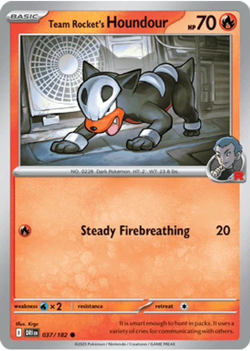 Team Rocket's Houndour