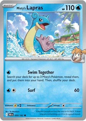 Misty's Lapras
