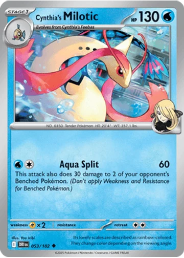 Cynthia's Milotic