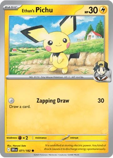 Ethan's Pichu