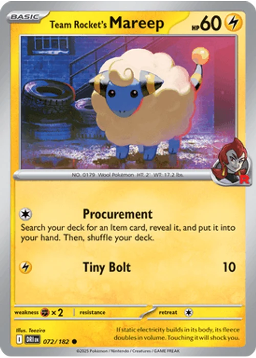 Team Rocket's Mareep