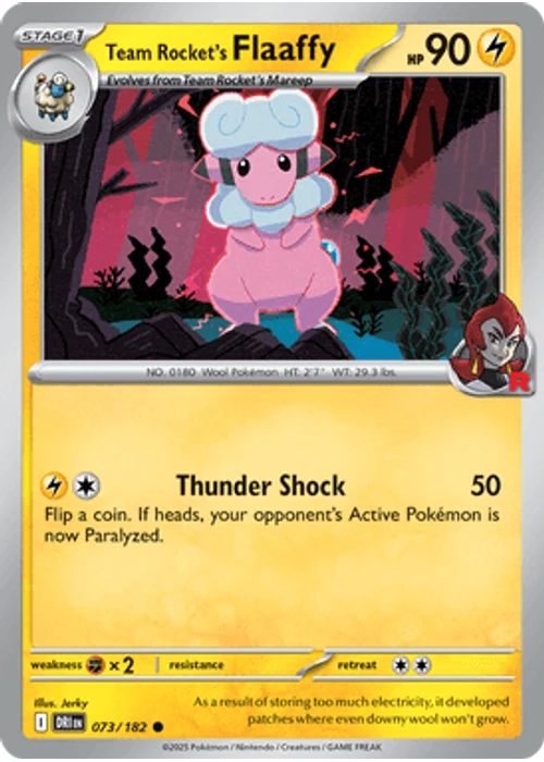 Team Rocket's Flaaffy