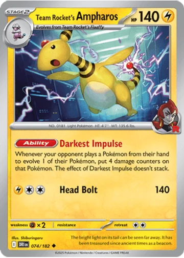 Team Rocket's Ampharos