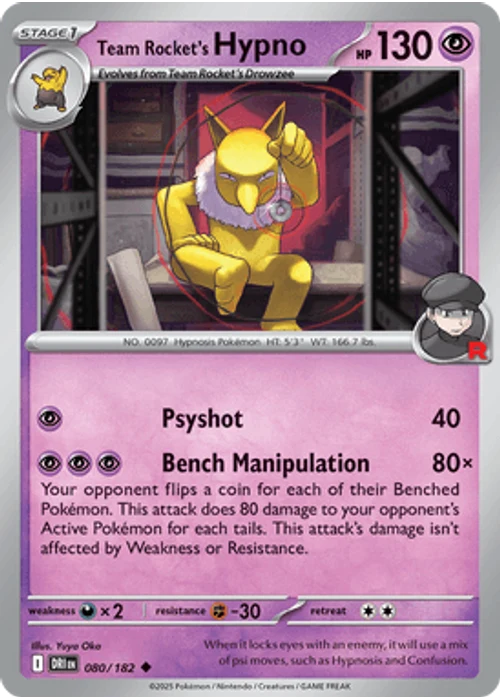 Team Rocket's Hypno