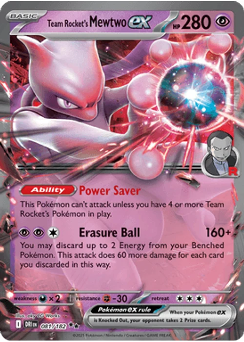 Team Rocket's Mewtwo ex
