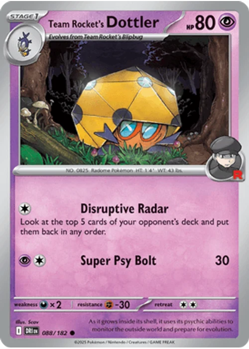 Team Rocket's Dottler