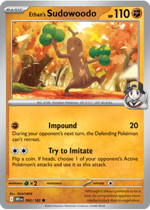 Ethan's Sudowoodo