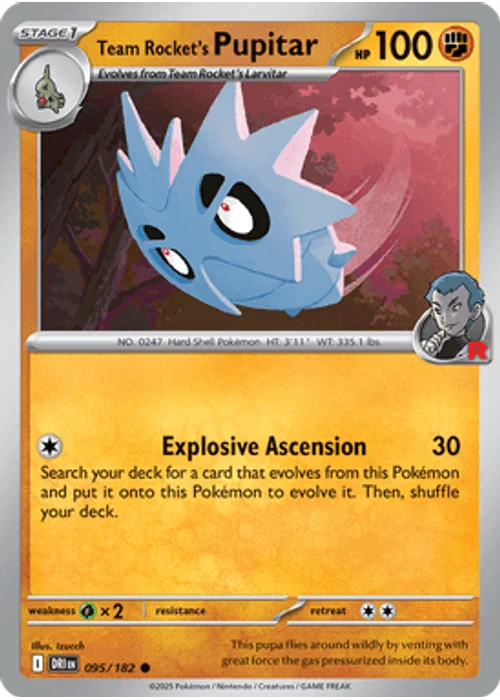 Team Rocket's Pupitar