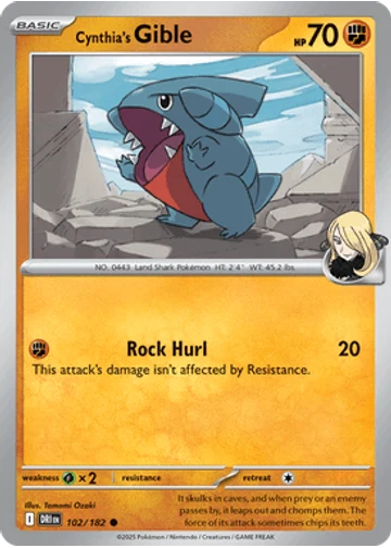 Cynthia's Gible