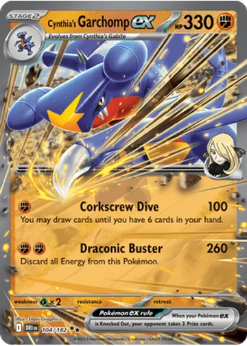 Cynthia's Garchomp ex