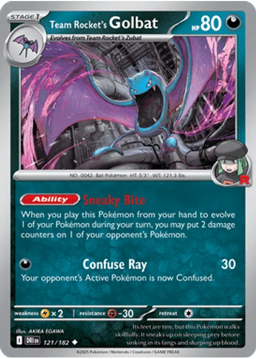 Team Rocket's Golbat