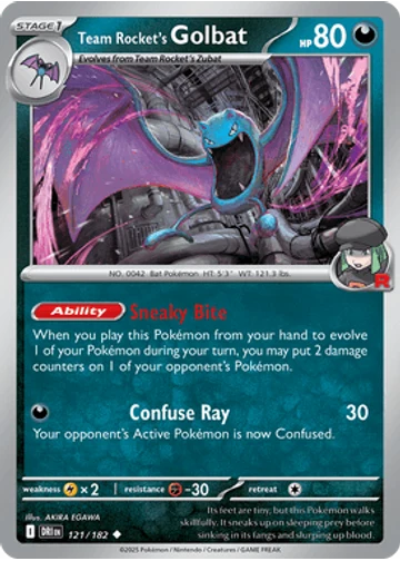 Team Rocket's Golbat