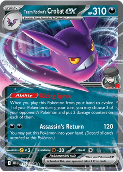 Team Rocket's Crobat ex