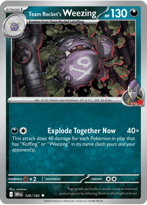 Team Rocket's Weezing