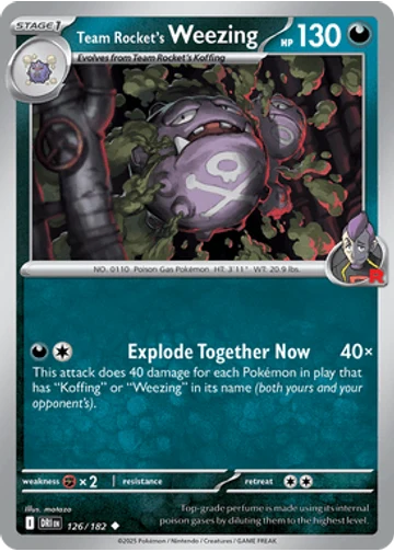 Team Rocket's Weezing