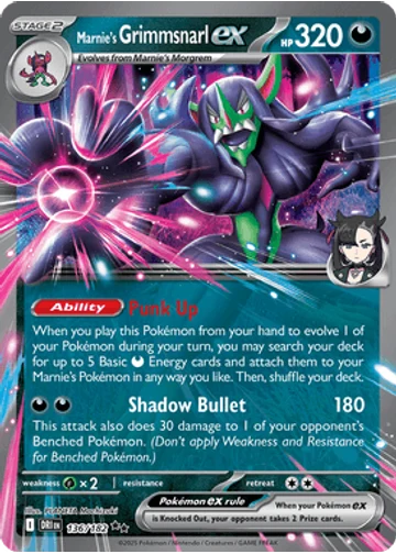 Marnie's Grimmsnarl ex