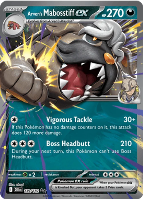 Arven's Mabosstiff ex