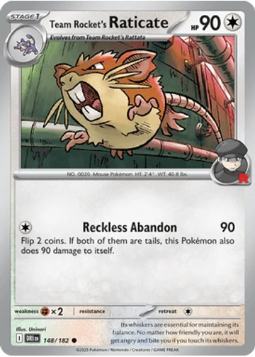 Team Rocket's Raticate