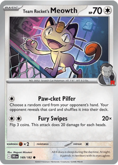 Team Rocket's Meowth