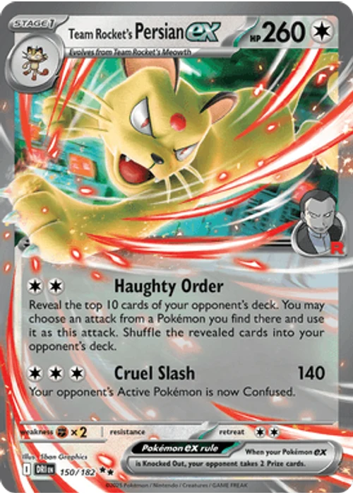 Team Rocket's Persian ex